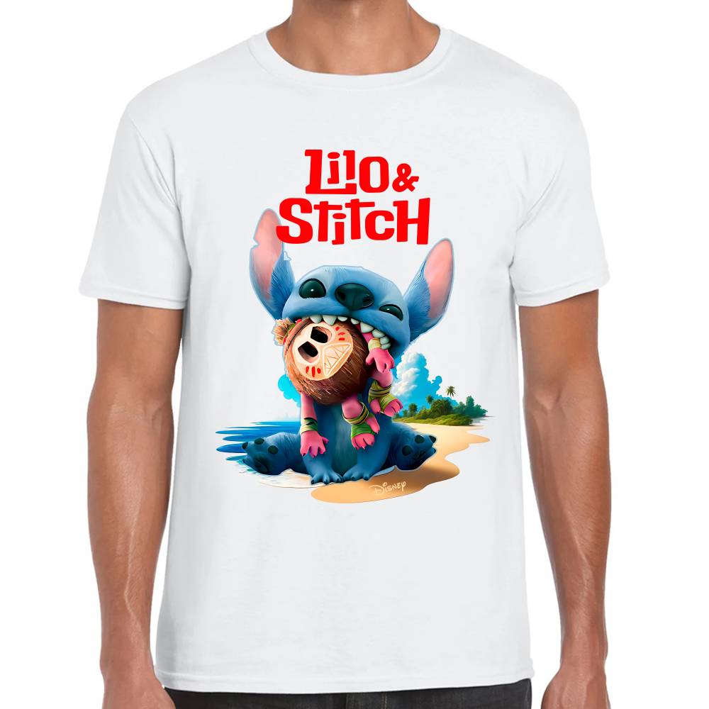 Playera Lilo & Stitch Live Action Algodón Premium #0003246