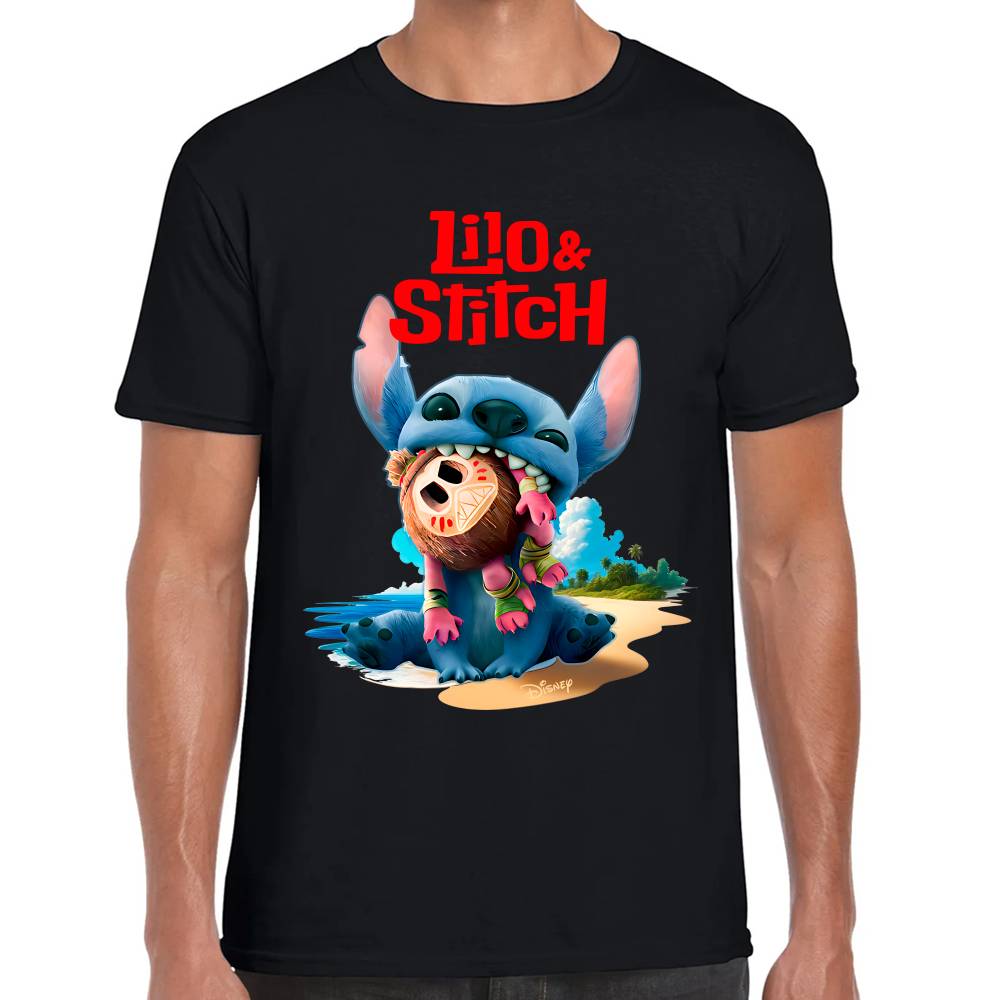 Playera Lilo & Stitch Live Action Algodón Premium #0003246