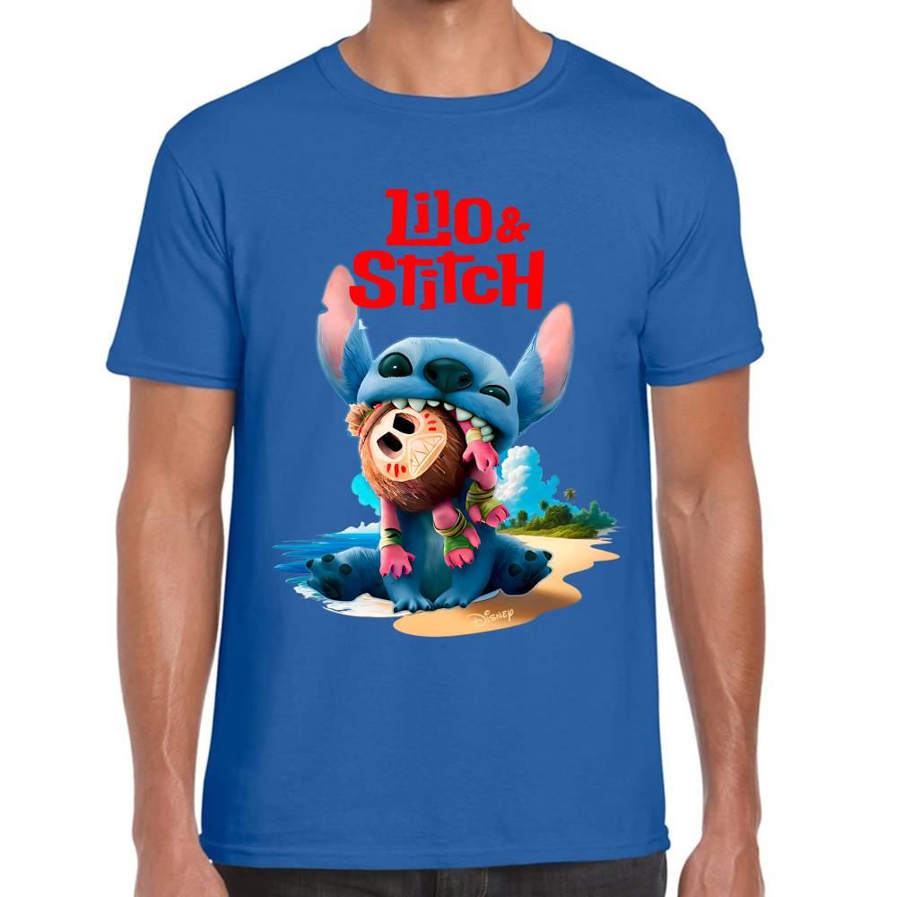 Playera Lilo & Stitch Live Action Algodón Premium #0003246