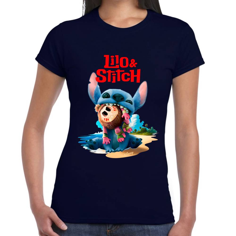 Playera Lilo & Stitch Live Action Algodón Premium #0003246