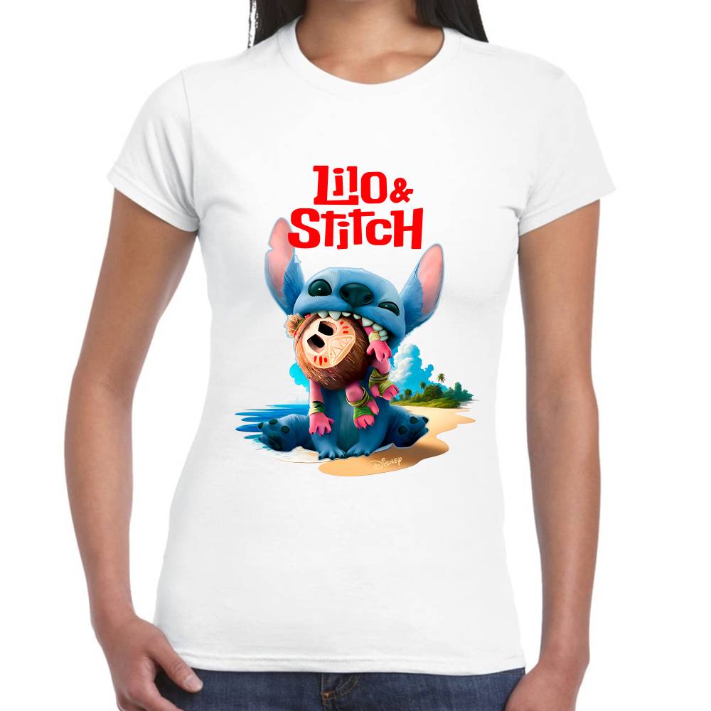 Playera Lilo & Stitch Live Action Algodón Premium #0003246
