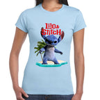 Playera Lilo & Stitch Palmera Live Action Algodón Premium #0003247