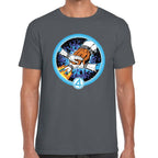 Playera 4 Fantasticos Puños Unidos Marvel Algodón Premium #0003249