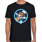 Playera 4 Fantasticos Puños Unidos Marvel Algodón Premium #0003249