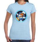 Playera 4 Fantasticos Puños Unidos Marvel Algodón Premium #0003249