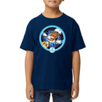Playera de Niño 4 Fantasticos Puños Unidos Marvel Algodón Premium #0003249