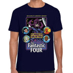 Playera 4 Fantasticos Buscando a Galactus Marvel Algodón Premium #0003252