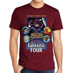 Playera 4 Fantasticos Buscando a Galactus Marvel Algodón Premium #0003252