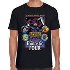 Playera 4 Fantasticos Buscando a Galactus Marvel Algodón Premium #0003252