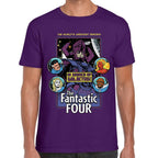 Playera 4 Fantasticos Buscando a Galactus Marvel Algodón Premium #0003252