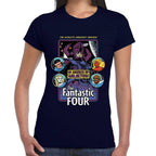Playera 4 Fantasticos Buscando a Galactus Marvel Algodón Premium #0003252