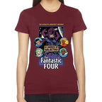 Playera 4 Fantasticos Buscando a Galactus Marvel Algodón Premium #0003252