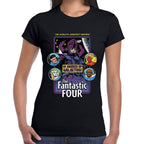 Playera 4 Fantasticos Buscando a Galactus Marvel Algodón Premium #0003252