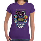 Playera 4 Fantasticos Buscando a Galactus Marvel Algodón Premium #0003252