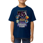 Playera de Niño 4 Fantasticos Buscando a Galactus Marvel Algodón Premium #0003252