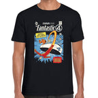 Playera 4 Fantasticos Auto Pelicula 2025 Marvel Algodón Premium #0003253