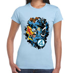 Playera 4 Fantasticos Aura Galactica Marvel Algodón Premium #0003254