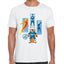 Playera 4 Fantasticos Pilares Marvel Algodón Premium #0003255