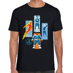 Playera 4 Fantasticos Pilares Marvel Algodón Premium #0003255