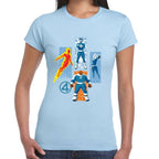 Playera 4 Fantasticos Pilares Marvel Algodón Premium #0003255