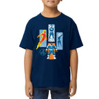 Playera de Niño 4 Fantasticos Pilares Marvel Algodón Premium #0003255
