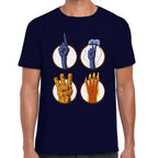 Playera 4 Fantasticos 4 Señales Marvel Algodón Premium #0003256