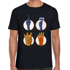Playera 4 Fantasticos 4 Señales Marvel Algodón Premium #0003256