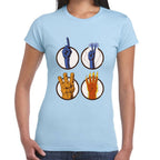 Playera 4 Fantasticos 4 Señales Marvel Algodón Premium #0003256