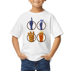 Playera de Niño 4 Fantasticos 4 Señales Marvel Algodón Premium #0003256