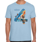 Playera 4 Fantasticos Numero Cuatro Marvel Algodón Premium #0003257