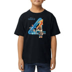 Playera de Niño 4 Fantasticos Numero Cuatro Marvel Algodón Premium #0003257
