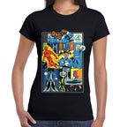 Playera 4 Fantasticos Poster Collage Marvel Algodón Premium #0003259