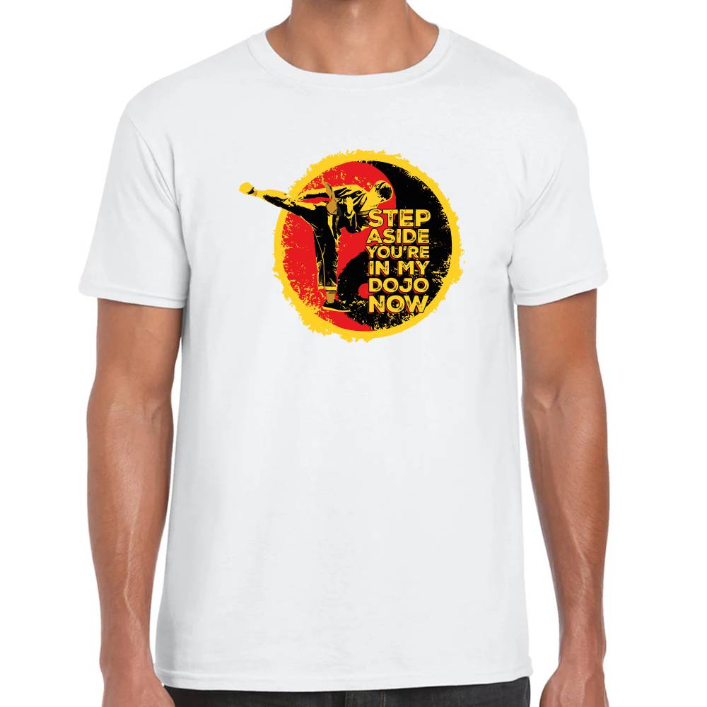 Playera Karate Kid Step Aside Algodón Premium #0003263