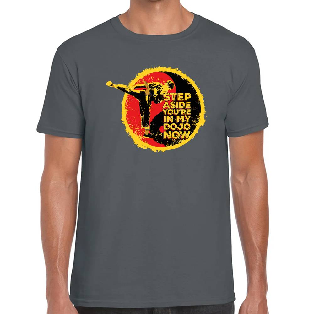 Playera Karate Kid Step Aside Algodón Premium #0003263