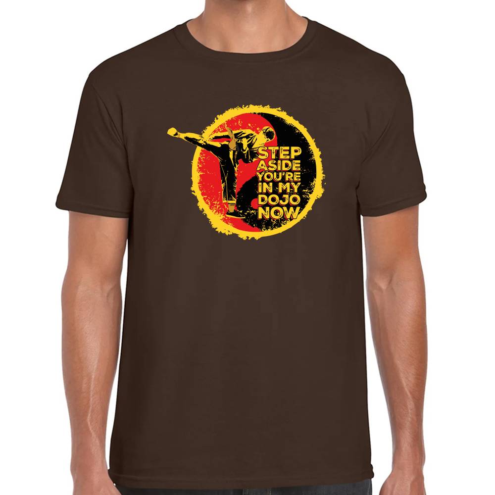 Playera Karate Kid Step Aside Algodón Premium #0003263