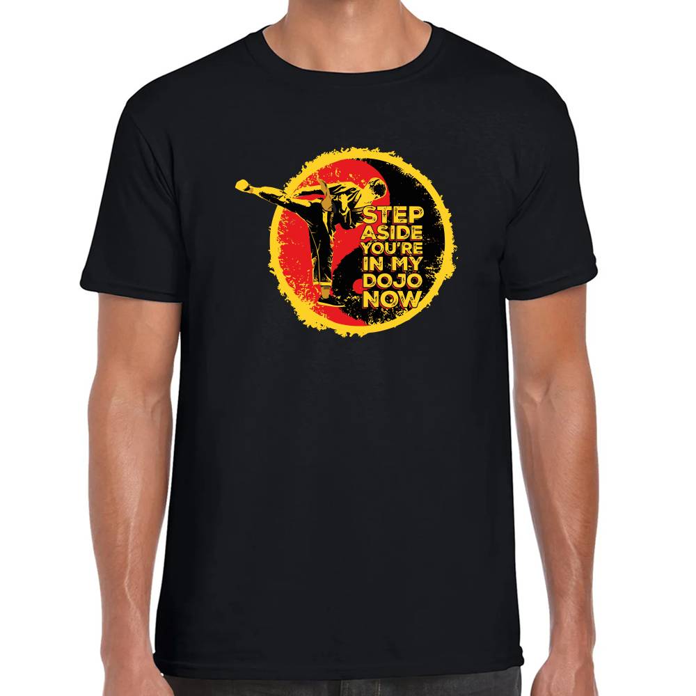 Playera Karate Kid Step Aside Algodón Premium #0003263