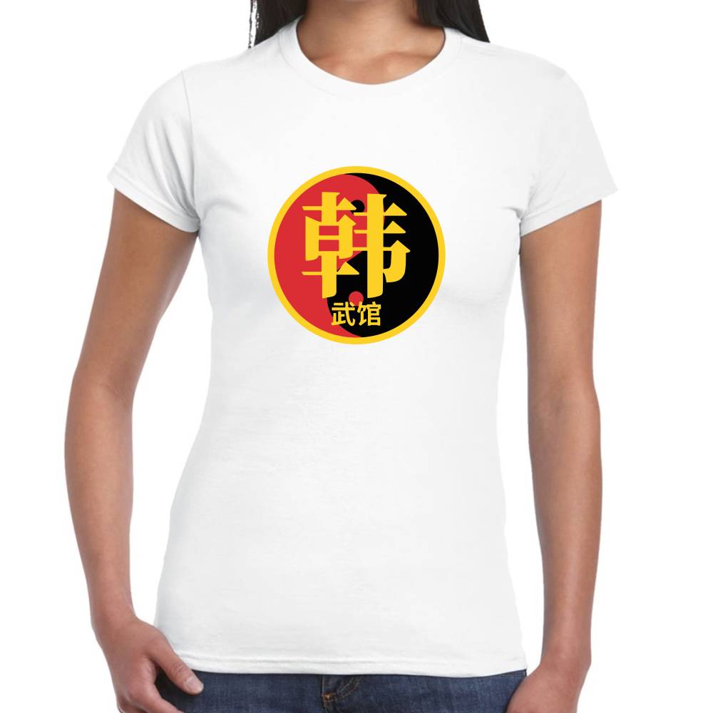 Playera Karate Kit Simbolo Circular Algodón Premium #0003264