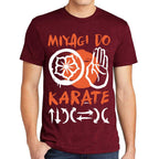 Playera Señor Miyagi Direcciones Karate Kit Algodón Premium #0003265