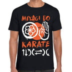 Playera Señor Miyagi Direcciones Karate Kit Algodón Premium #0003265