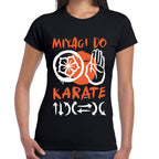 Playera Señor Miyagi Direcciones Karate Kit Algodón Premium #0003265