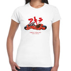 Playera Shotaro Kaneda Motocicleta Akira Algodón Premium #0003266