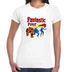 Playera 4 Fantasticos All Together Marvel Algodón Premium #0003268