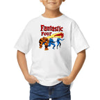 Playera de Niño 4 Fantasticos All Together Marvel Algodón Premium #0003268