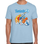 Playera 4 Fantasticos Full Poderes Marvel Algodón Premium #0003269