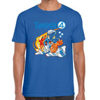 Playera 4 Fantasticos Full Poderes Marvel Algodón Premium #0003269