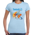 Playera 4 Fantasticos Full Poderes Marvel Algodón Premium #0003269