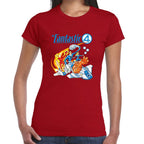 Playera 4 Fantasticos Full Poderes Marvel Algodón Premium #0003269