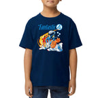 Playera de Niño 4 Fantasticos Full Poderes Marvel Algodón Premium #0003269
