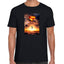Playera Superman Poster Cielo 2025 DC Algodón Premium #0003273