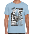 Playera Superman Hero Services DC Algodón Premium #0003276